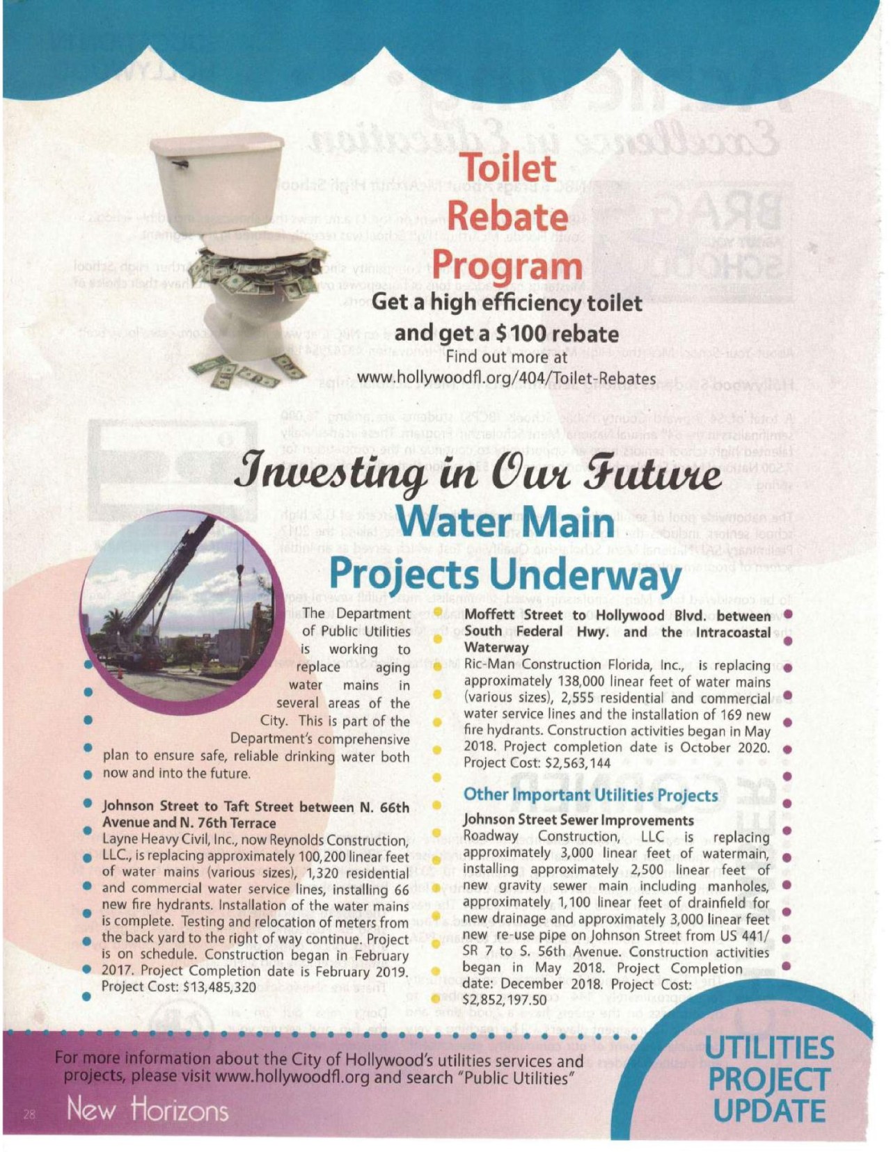 Change Your Toilet City Of Hollywood Gives A 100 Rebate Aquarius 